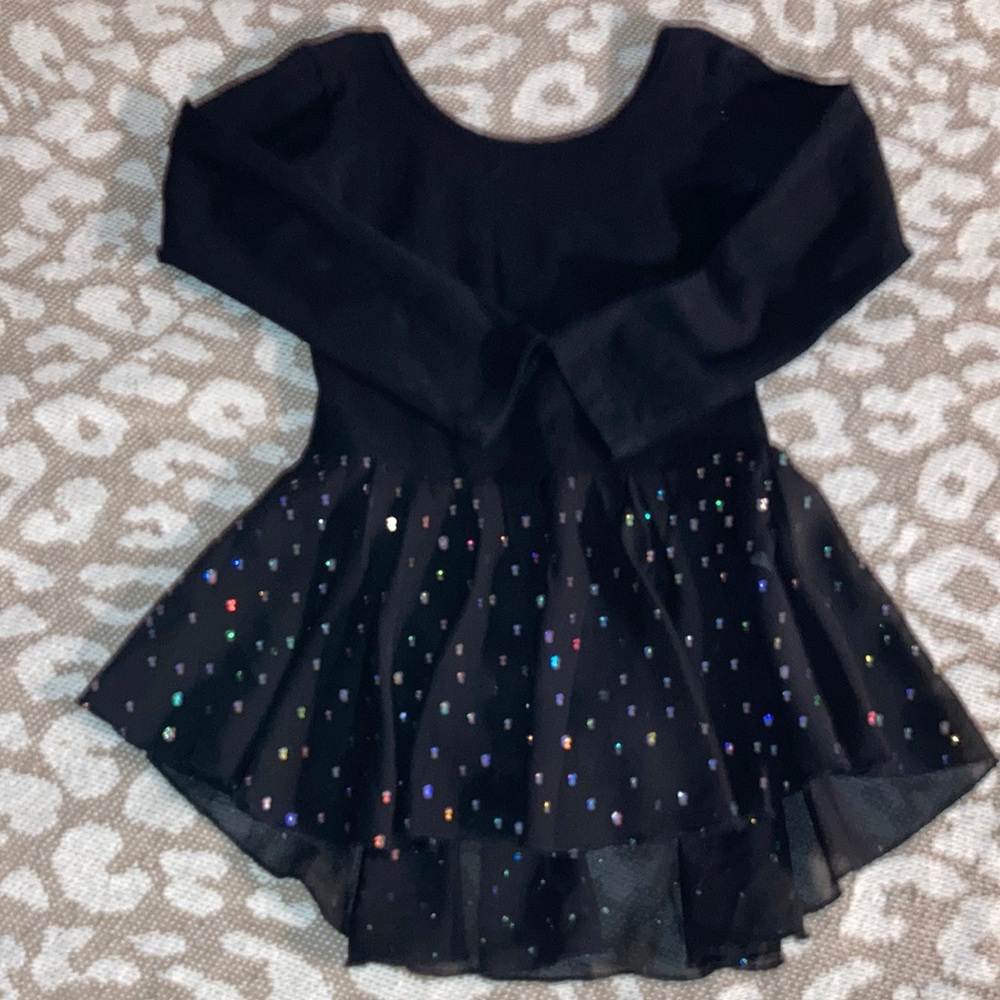 Girls Dance Leotard Black